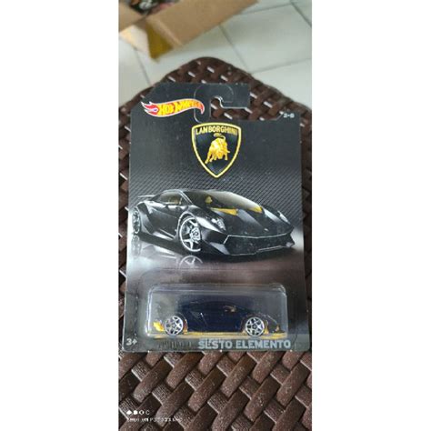 Jual Hotwheels Hot Wheels Lamborghini Series Sesto Elemento Shopee Indonesia