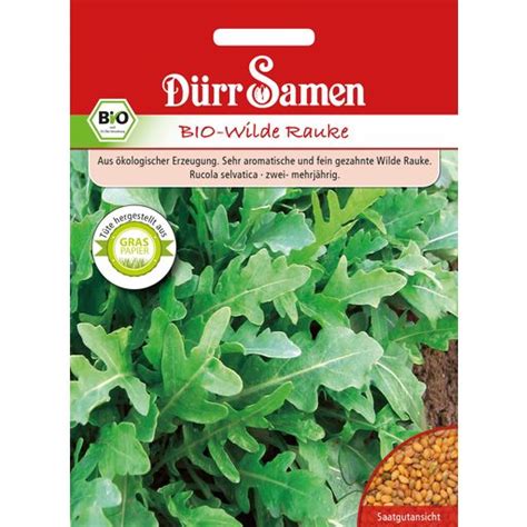 D Rr Samen Organic Wild Rocket Package Bloomling International