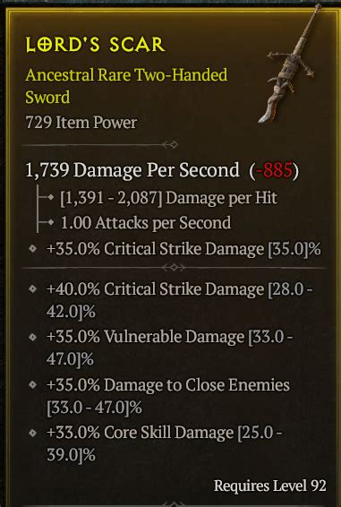 2h Sword 1700 Core Vuln Crit Dmg Close Topic D2jsp