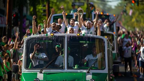 Boston Celtics NBA Championship Celebrated With Iconic Duck Boat Parade