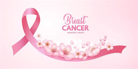 Pink Ribbon Of Breast Cancer Awareness Vector Illustration 21426159