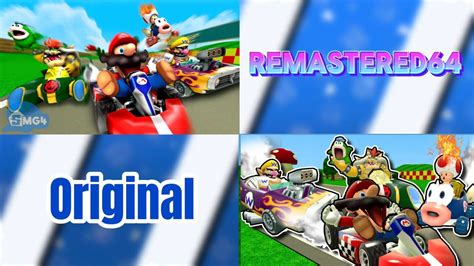 SMG4 Stupid Mario Kart Original Vs Remastered Comparison YouTube