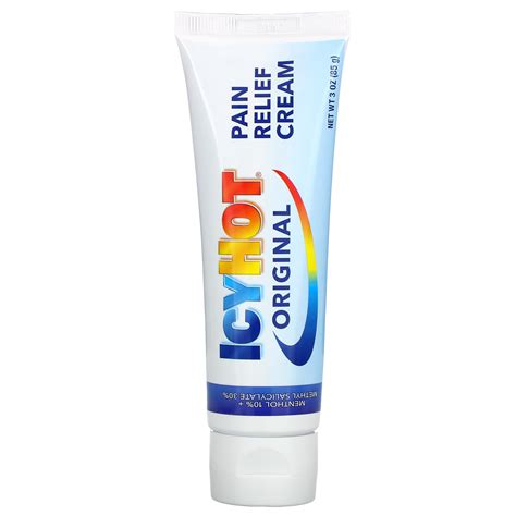 Icy Hot Original Pain Relief Cream 3 Oz 85 G