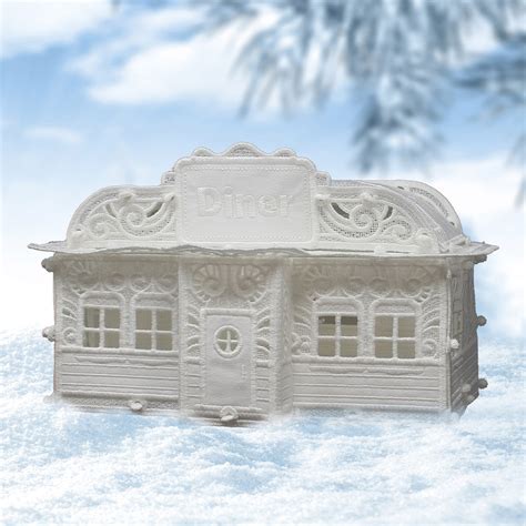 Winter Village Freestanding Diner