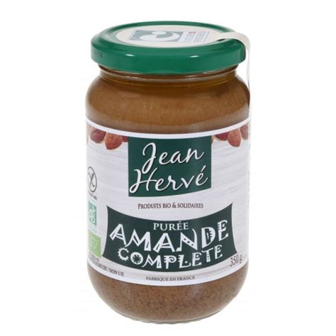 PUREE AMANDE COMPLETE 350G BIO EntreAmis Bio