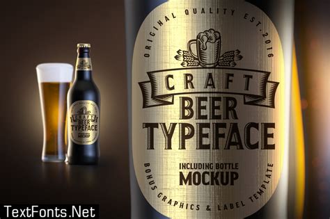 Craft Beer Font