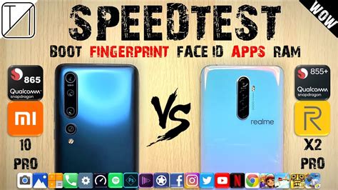 Xiaomi Mi Pro Vs Realme X Pro Speed Test Youtube