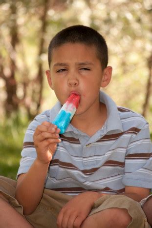 Latino Boy Eating Popsicle Delta Dental Of Colorado Blog