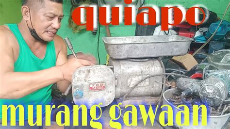 Murang Pagawaan Ng Gilingan At Makina Sa Quiapo YouTube