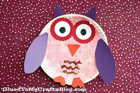 Paper Plate Owl Craft Tutorial