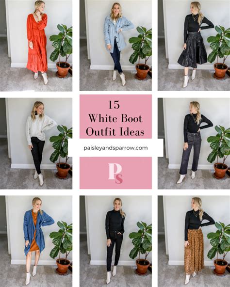 How To Wear White Boots 15 Outfit Ideas