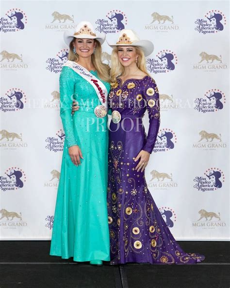 Miss Rodeo America 2016 In Jan Faulkner Leather Purple Queen Dress