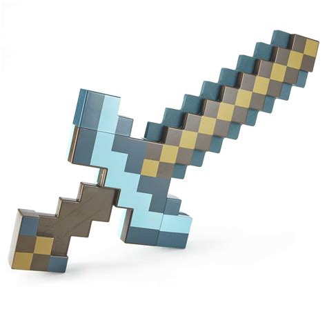 Minecraft Transforming Swordpickaxe Mattel