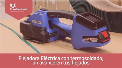 Flejadora El Ctrica Con Termosoldado Un Avance En Tus Flejados Youtube