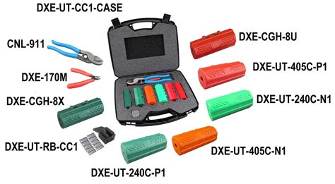 Dx Engineering Dxe Ut Kit Cc1 Dx Engineering Coaxial Cable Prep Tools