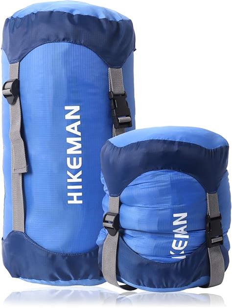 HIKEMAN Sac de Couchage de Compression Ultra léger pour Camping