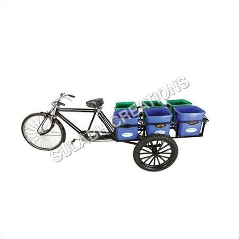 Green Garbage Cycle Rickshaw At Rs 14500 In Kanpur ID 24413189330