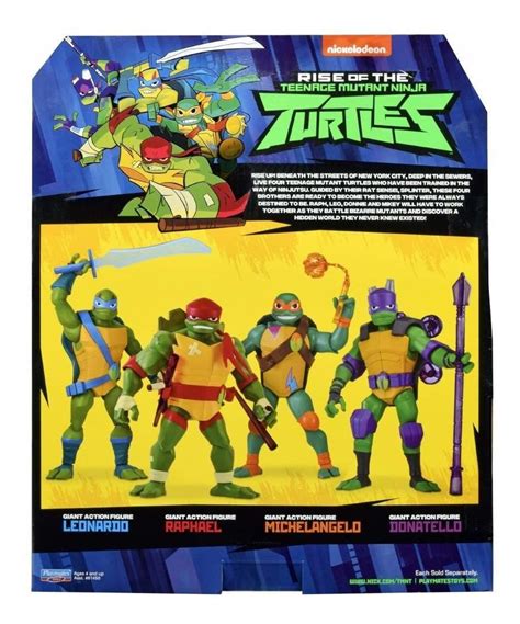 Boneco Figure Gigante Tartarugas Ninjas Donatello 30cm Sunny 2042 você