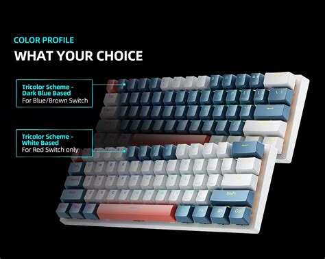 Machenike K500 B61 Mini Mechanical Keyboard 60 Wired Hot Swappable Switches RGB Backlit