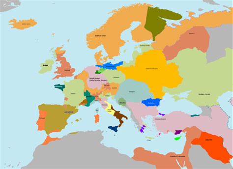 1400 1431 Imperial Europe Map Game 2 Alternative History Fandom