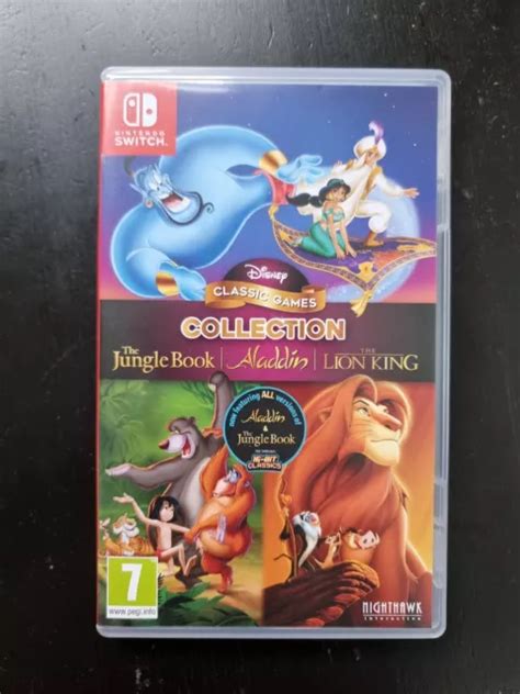 Disney Classic Games Aladdin And The Lion King Jungle Book For Sale