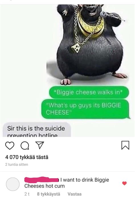 Biggie Cheese Hot Cum R Comedyheaven