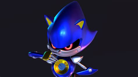 Ova Metal Sonic Buy Royalty Free 3d Model By Gabrielgt16 7de7332