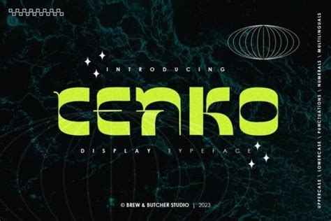 Cenko Font - Free Font