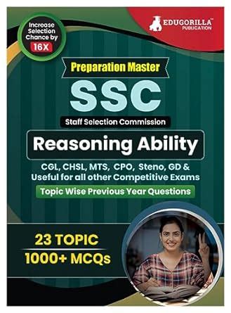 Buy Preparation Master SSC Reasoning Ability Book 2024 English Edition