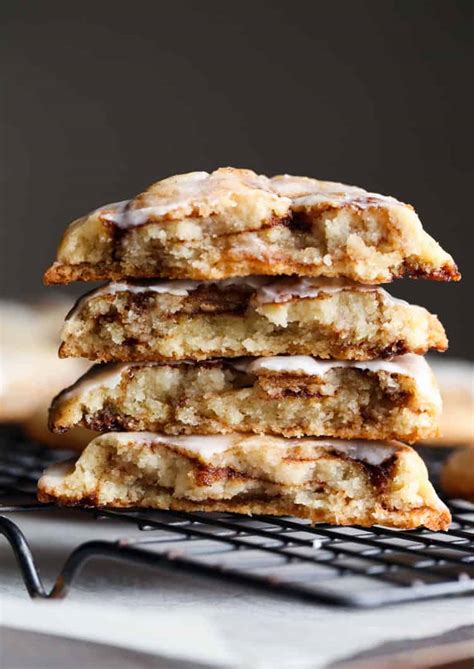 Cinnamon Roll Cookies Recipe - Cookies and Cups