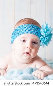 Naked Baby Girl Lying On Soft Stock Photo 473543644 Shutterstock