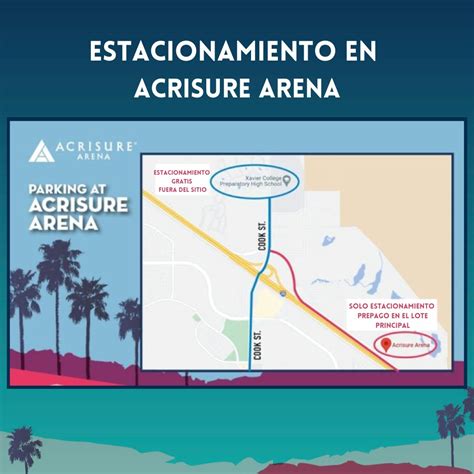 Acrisure Arena Now Open On Twitter Estacionamento Para El Show De