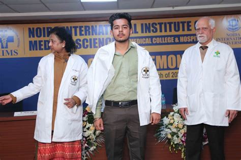 White Coat Ceremony Performed At Noida International Institute Of