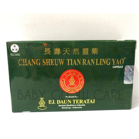 Jual Chang Sheuw Tian Ran Ling Yao Kapsul Obat Kanker Original