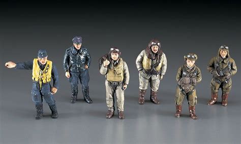 Wwii Pilot Figure Set