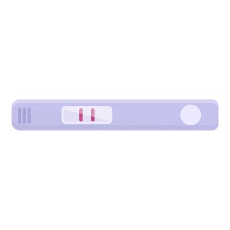 Premium Vector Stick Test Icon Cartoon Vector Pregnant Positive Urine