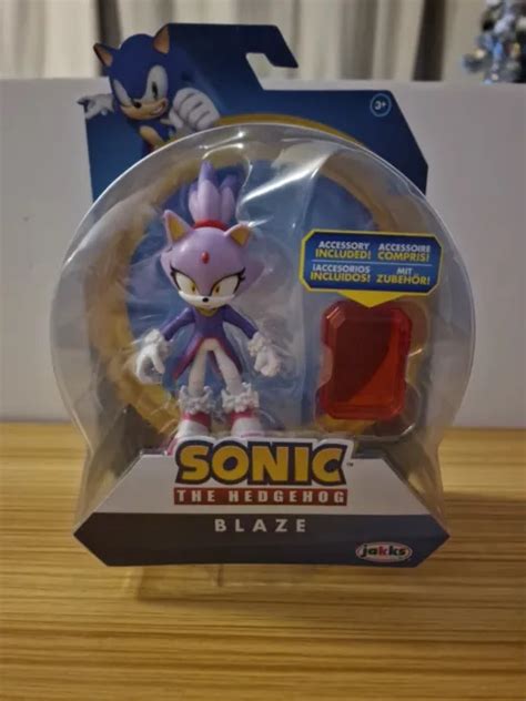 Sonic The Hedgehog Blaze Jakks Pacific Cm Articulated Figure New