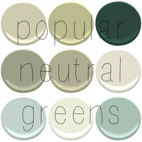 Going Green Part Ii Neutral Greens Paint Colors For Home