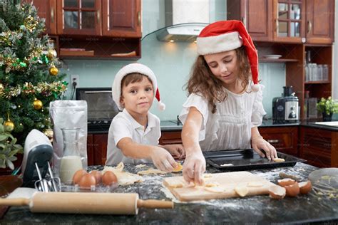 Children Baking Cookies - Stock Photos | Motion Array