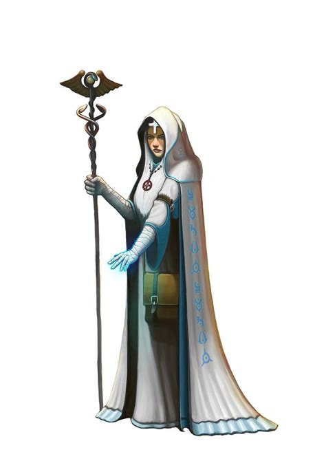 Healermedic Josef Kučera Cleric Fantasy Characters Rpg Character