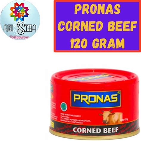 Pronas Corned Beef 120 Gram Kornet Sapi 120 Gram Lazada Indonesia