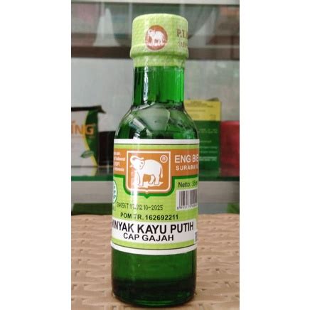 Jual Minyak Kayu Putih Mkp Cap Gajah Botol Kaca Ml Shopee Indonesia