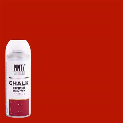 PINTY PLUS 11 82 Oz Red Velvet Chalk Finish Spray Paint NOV 804