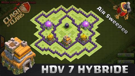 Clash Of Clans Village Hdv Farm Protection Des Ressources New Maj