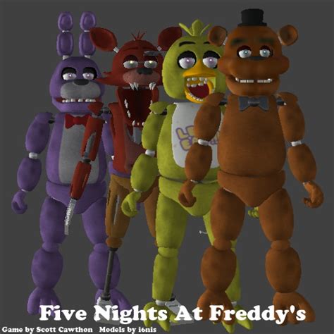 Second Life Marketplace - Freddy Bonnie Foxy Chica Avatars