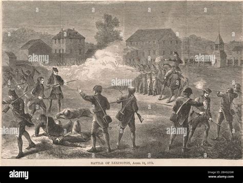 Battle Of Lexington Hi Res Stock Photography And Images Alamy