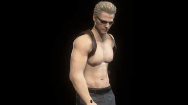 Shirtless Albert Wesker At Resident Evil Nexus Mods And