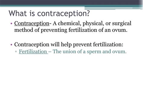 Contraceptives Ppt Download