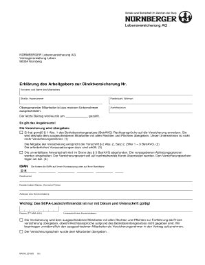 Ausfüllbar Online bav infothek BA058201605 Formular Fax Email Drucken