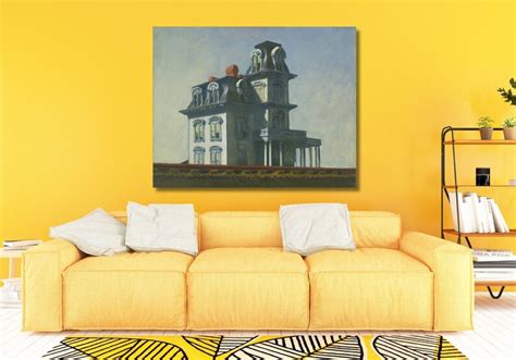 Edward Hopper House By The Railroad Canvas Wall Art Modern Wall Art